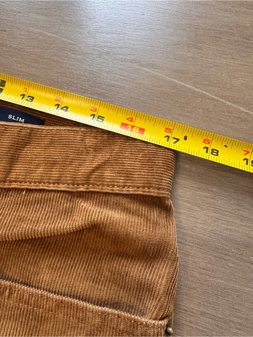 J Crew Flex Men’s 33x30 Brown Corduroy Pants Slim Fit Straight New With Tags